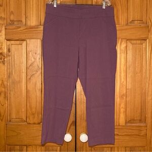 NWOT Vintage Alfred Dunner Flat Panel Stretch Pull On Pants Size 14P